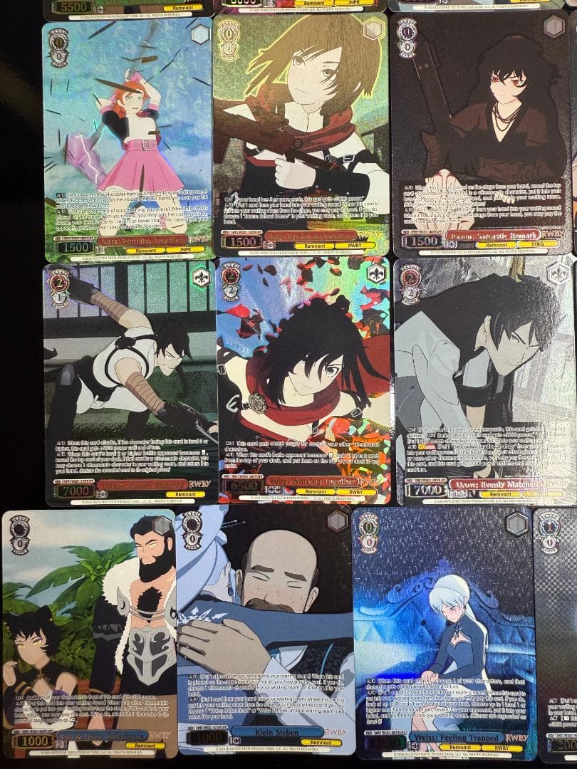 英語版 ヴァイスシュヴァルツ PB RWBY OFR 全55種コンプリートセット