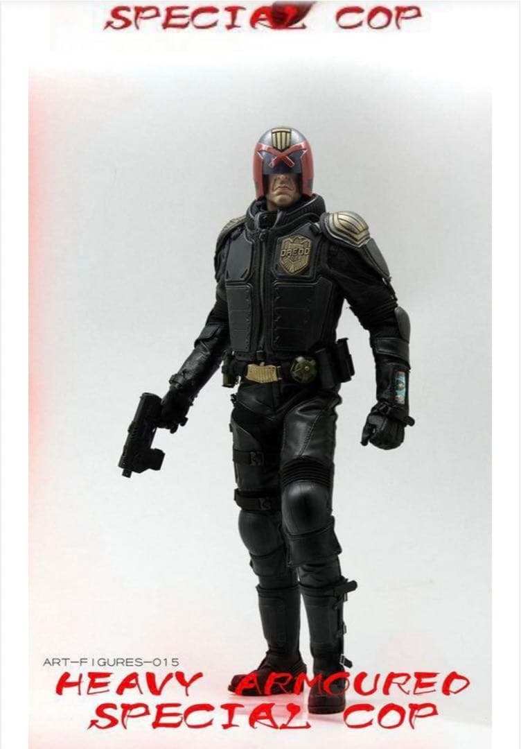 ジャッジ ドレッド フィギュア　ホットトイズ