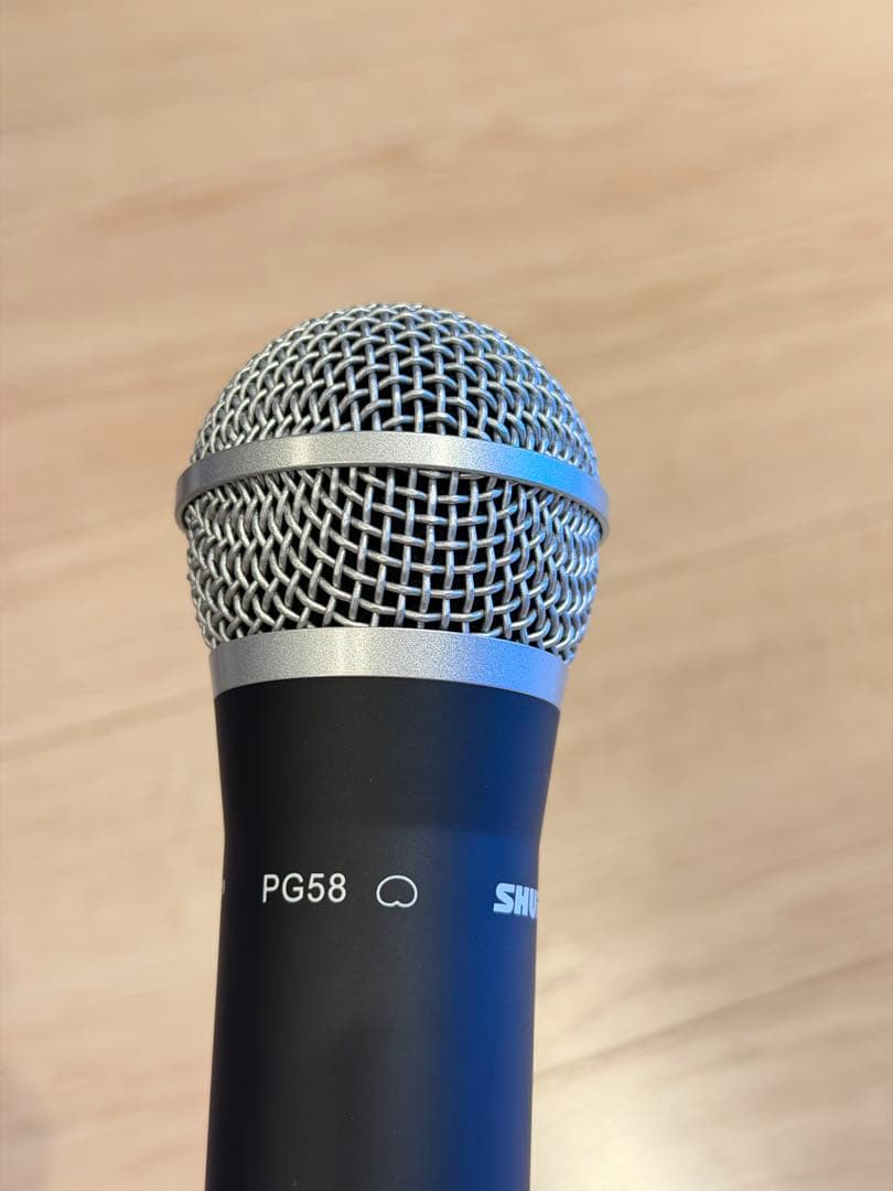 Shure SVX ワイヤレスマイク PG58 美品・ほぼ未使用（まるさん専用）