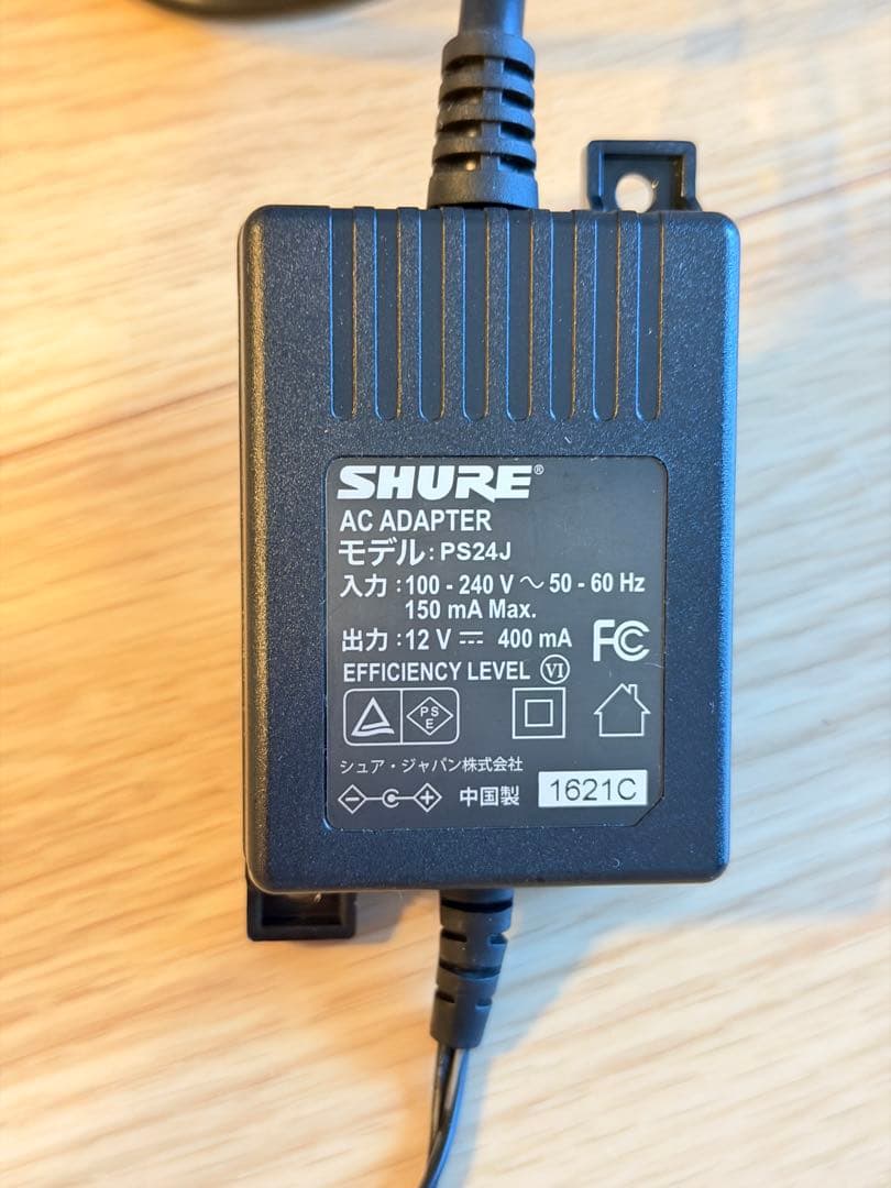 Shure SVX ワイヤレスマイク PG58 美品・ほぼ未使用（まるさん専用）