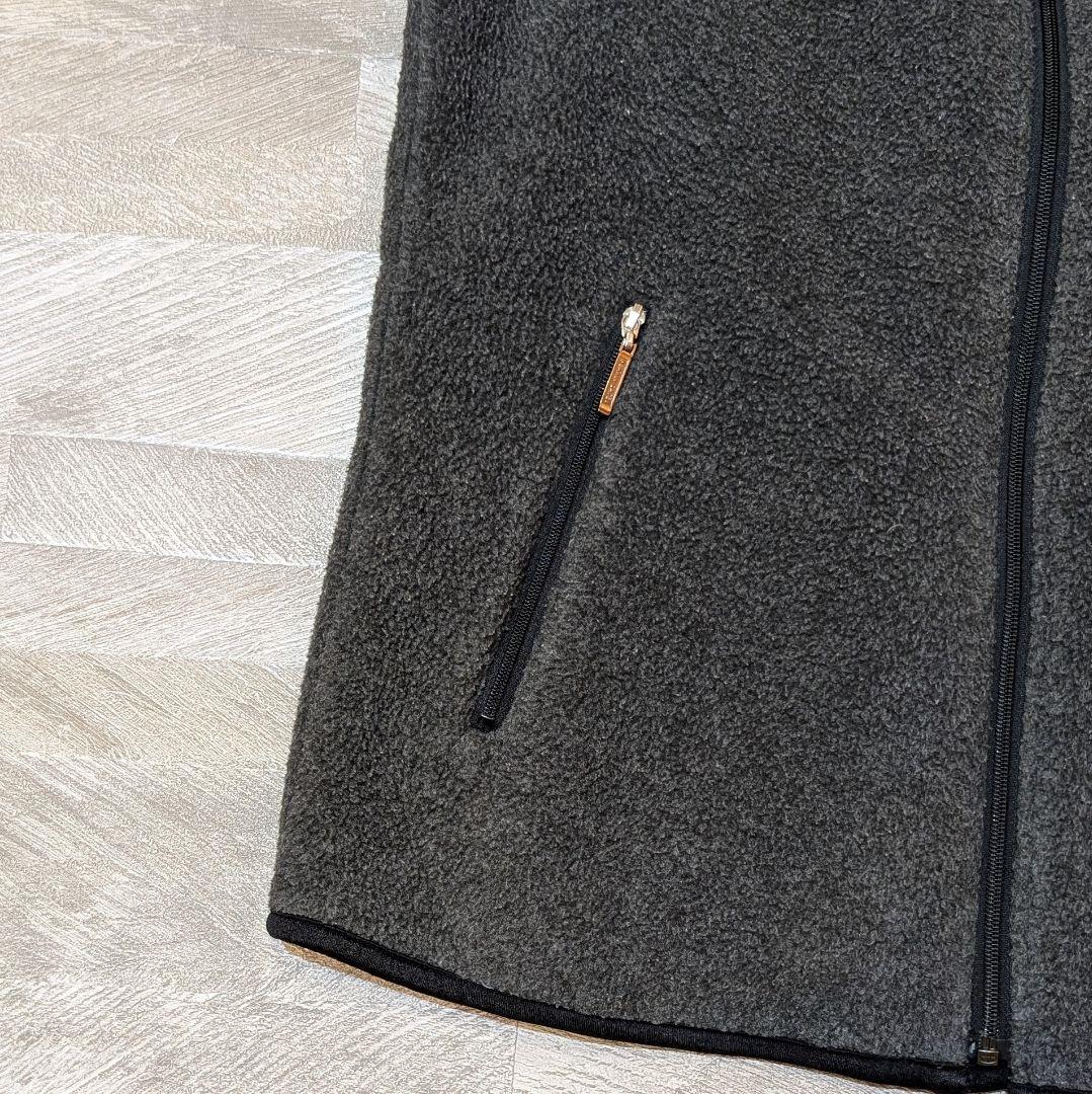 立春セール★パーリーゲイツ × ポーラテック フリースベスト グレー サイズ1