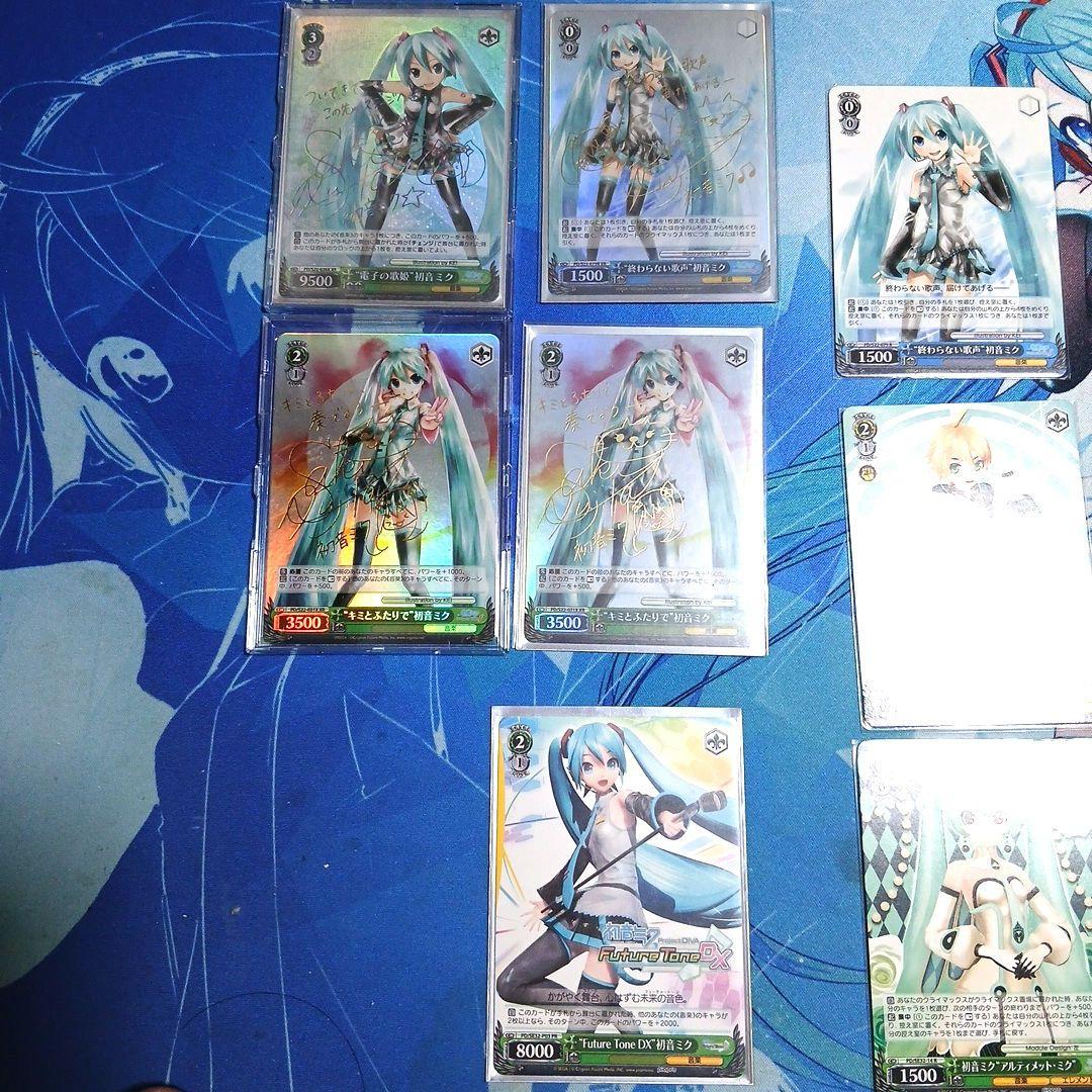 ヴァイスシュバルツ　初音ミク DIVA 準フルレア デッキ