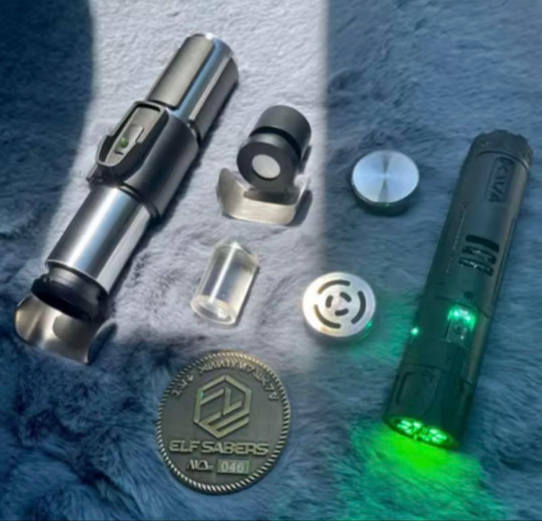 ELF Grandmasterヨーダ　ネオピクセル　カスタムライトセーバー