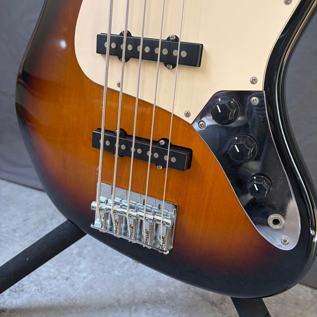 5連ペグ Squier affinity Jazz Bass V 5弦ベース