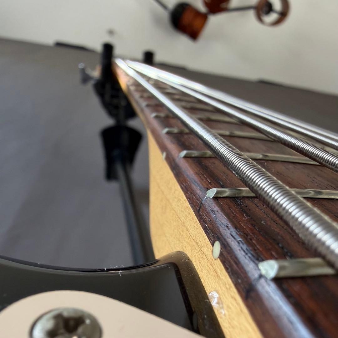 5連ペグ Squier affinity Jazz Bass V 5弦ベース