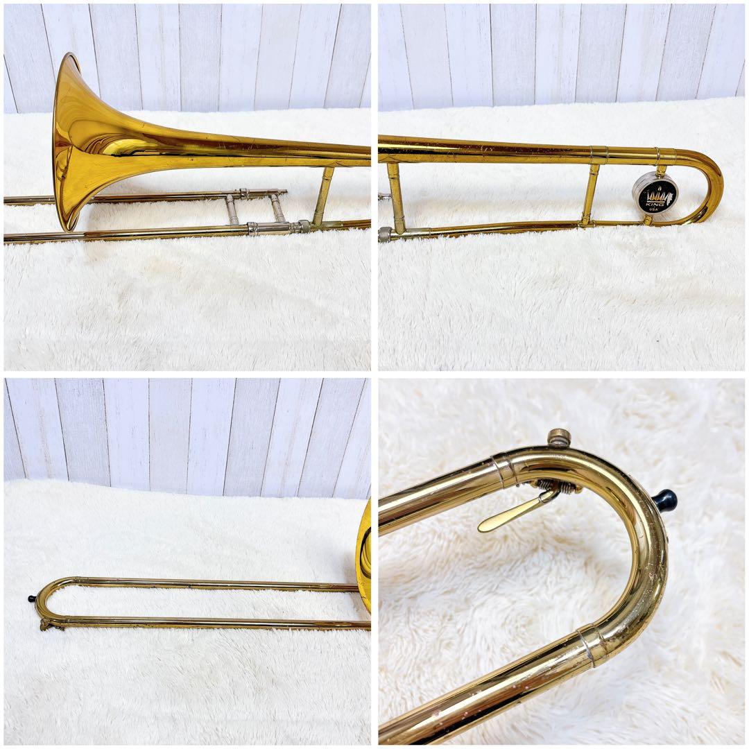 KING キング 606 テナートロンボーン マウスピース付き