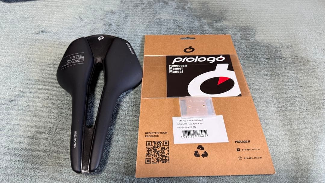 【新品に近い】prologo サドル NAGO R4 PAS NACK 147