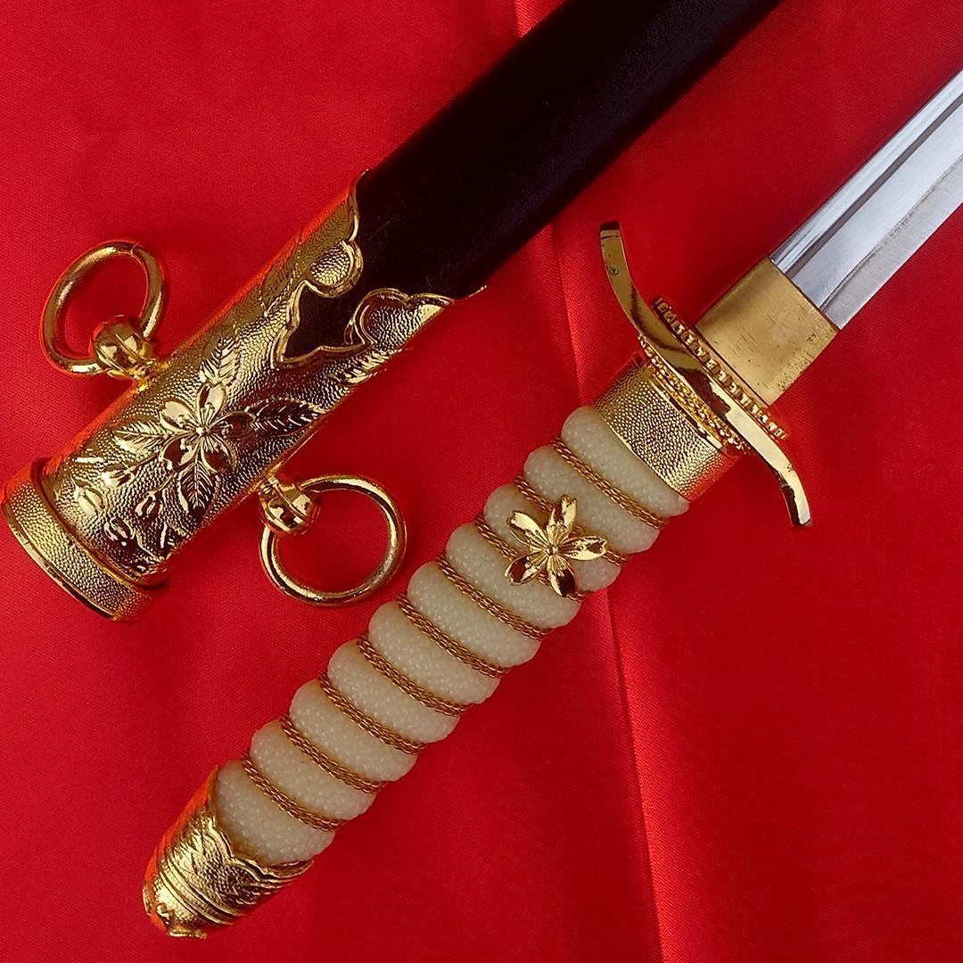 日本軍 海軍 短剣 レプリカ 模造刀 箱・刀袋セット