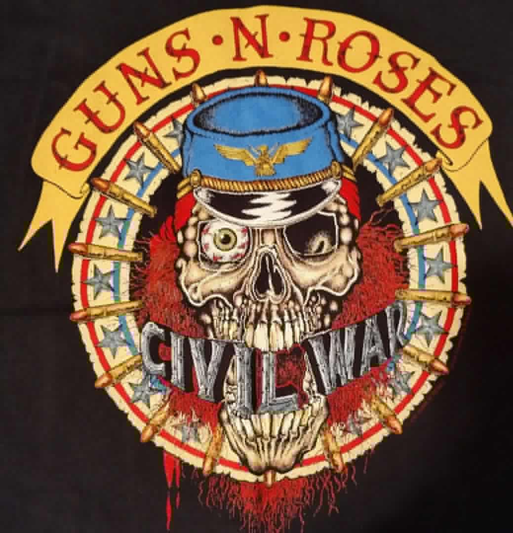 【値下不可】J・ビーバー 着用 ガンズ・アンド・ローゼズ 91-92 Tシャツ