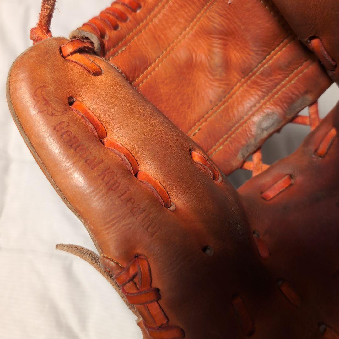 週末値下げMizuno Pro 硬式グローブ オレンジ　ミズノプロ内野