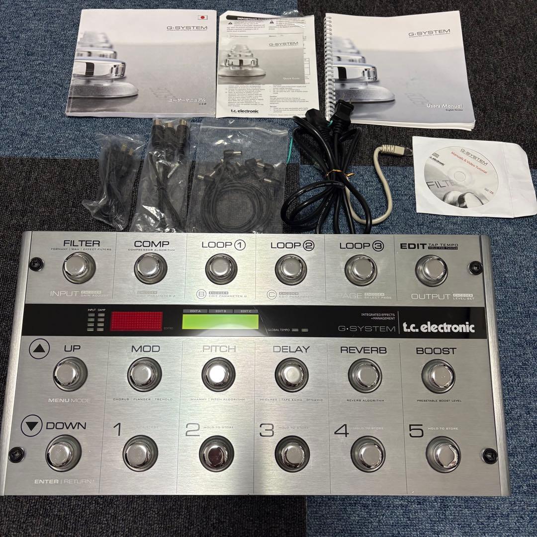 ギター ken  tc electronic G-System