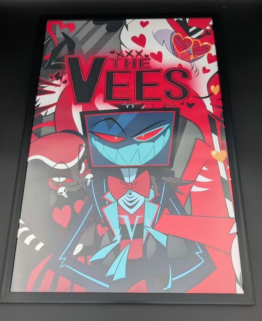 HAZBINHOTEL THE VEES POSTER フレーム付き