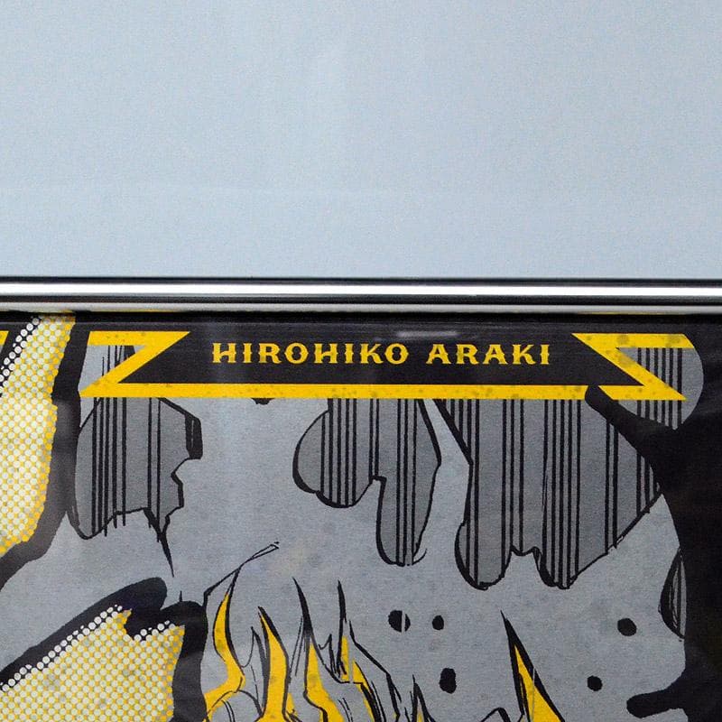 t*休様 大阪限定★ジョジョ展　ザ・ワールド　A1　ポスター　DIO　額付き