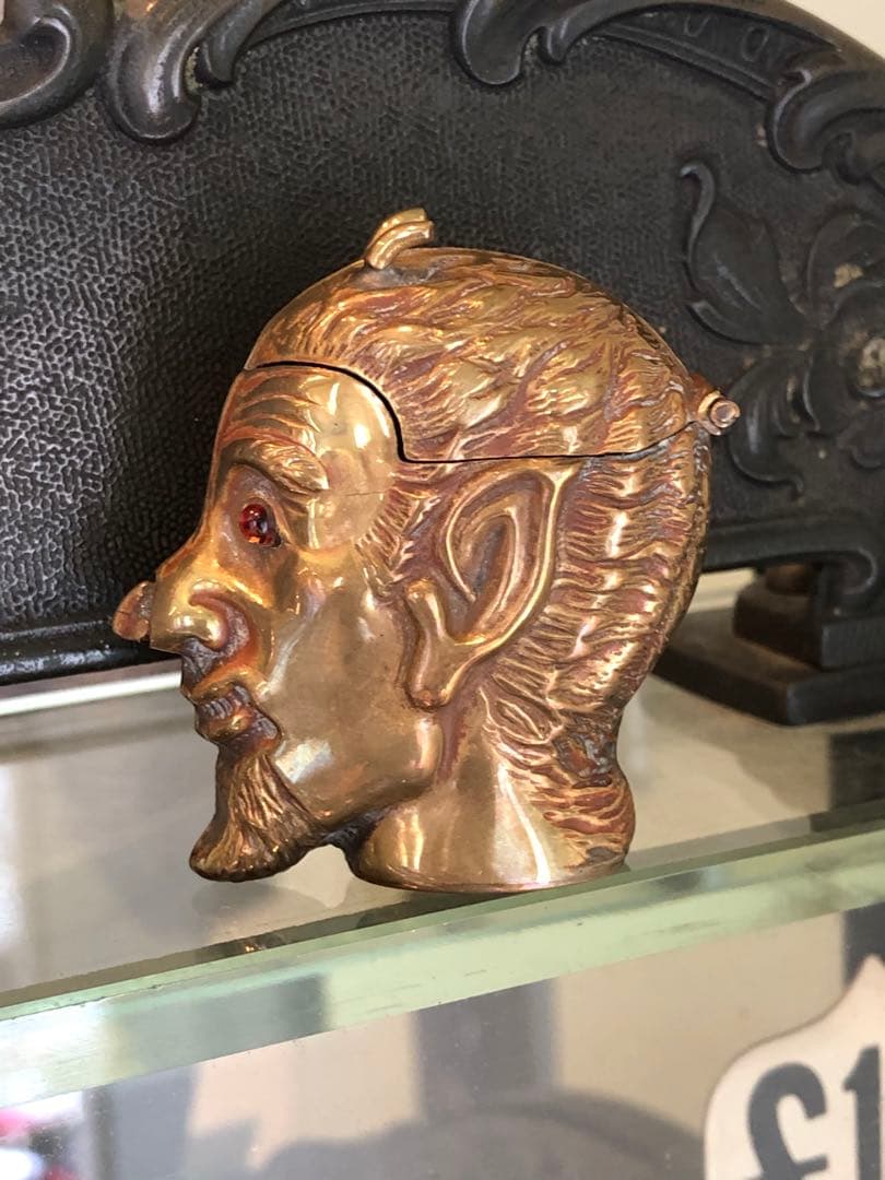 ビンテージ　デビル 悪魔　サタン　インダストリアル　ミッドセンチュリー 灰皿