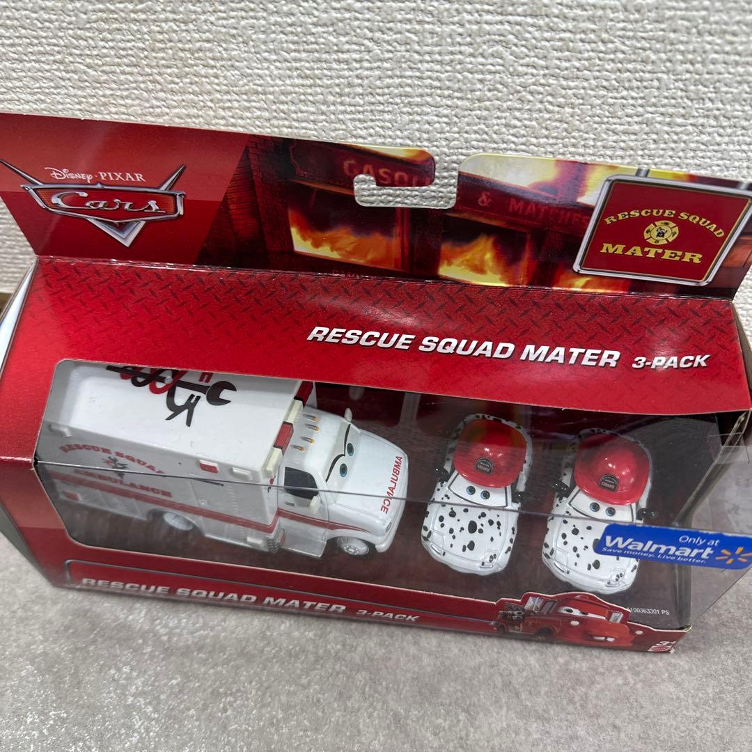 ★未開封★ カーズ RESCUE SQUAD MATER 3-PACK マテル