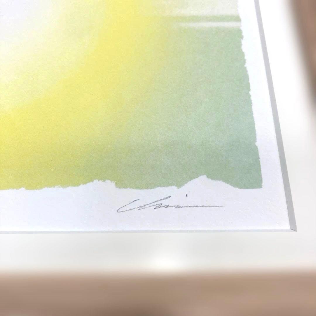 1407パ 作品「生命の息吹」 直筆サイン入り Chie Art