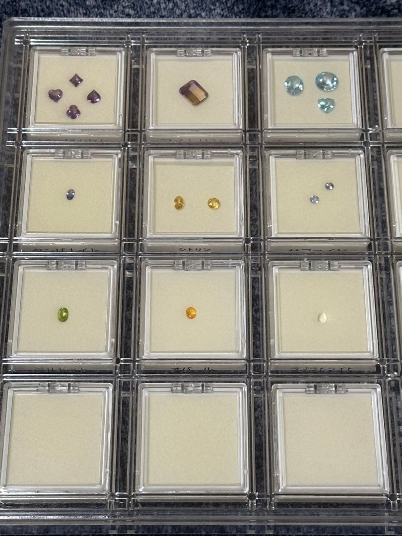 ルースセット アメジスト サファイヤ アメトリン タンザナイト アパタイト