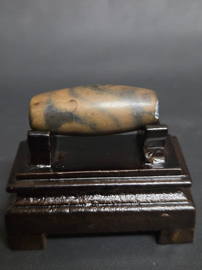 083　天珠　二眼天珠　開光堂様より　dzibeads！