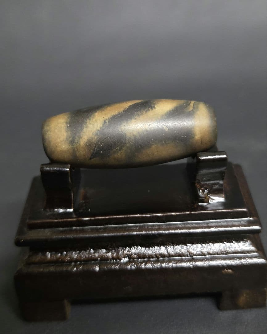 083　天珠　二眼天珠　開光堂様より　dzibeads！