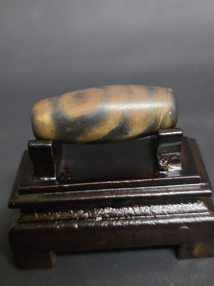 083　天珠　二眼天珠　開光堂様より　dzibeads！