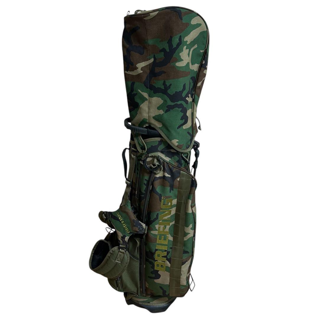 ブリーフィング キャディバッグ CR-4 #2 カモ コンビ 限定カラー