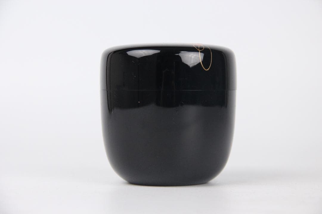 加賀蒔絵師宗利作 吉田利昭 大棗 内銀地 螺鈿細工入 栞付き N11-15A