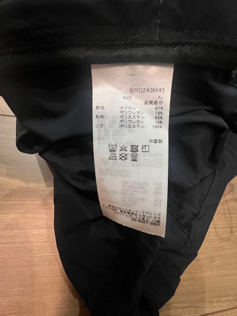 ブリーフィング MEN'S WIND HOODIE