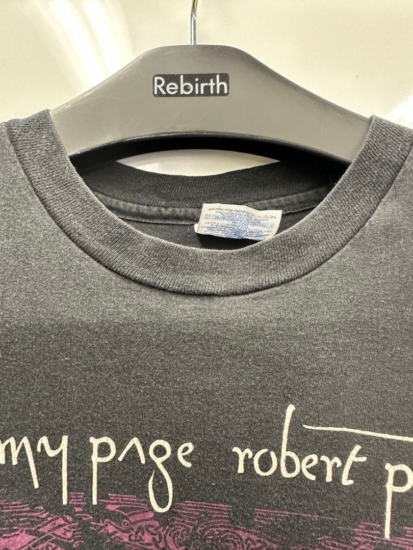 led zeppelin NO QUARTER フォト写真Tシャツ 90s