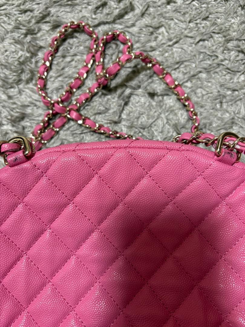なつめ②シャネル　ピンク　2wayバッグ　ノベルティ