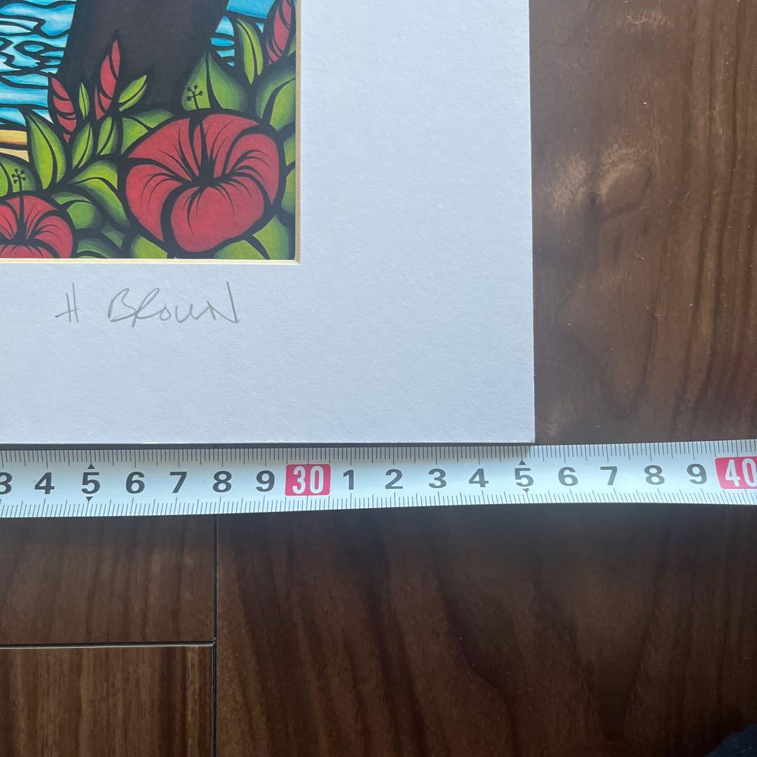 Heather Brown ヘザーブラウン　Hawaiiアート絵画