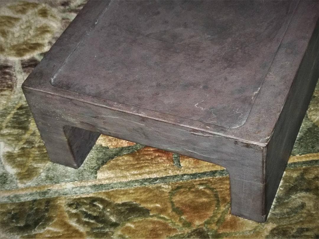 ♥中国　端渓　硯　大型　太子硯　5.5ｋｇ　端渓硯　骨董品