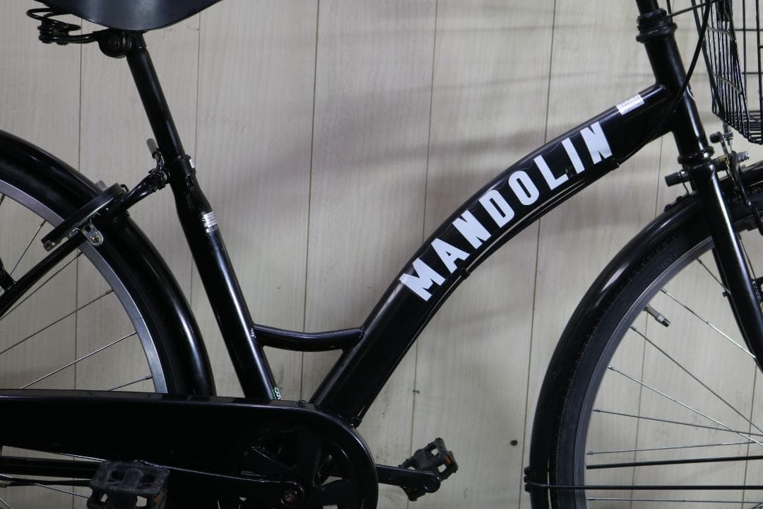 MANDOLINマンドリン 27インチ 6速 AUTO LED軽快シティークロス
