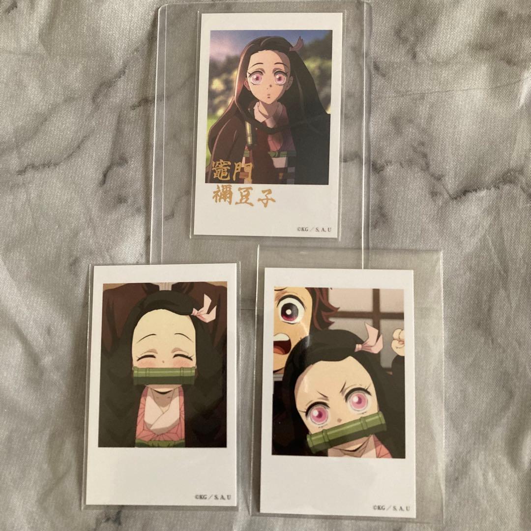 鬼滅の刃 竈門 禰豆子 チェキ