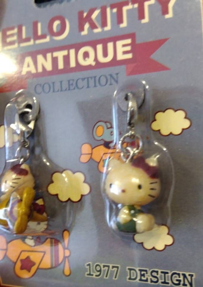 レトロ☆サンリオ ハローキティ アンティーク マスコット チャーム 当時物