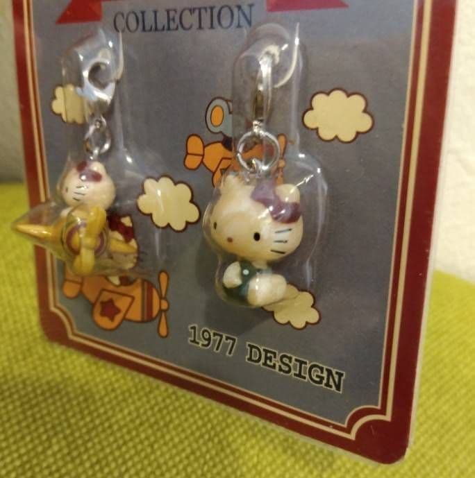 レトロ☆サンリオ ハローキティ アンティーク マスコット チャーム 当時物
