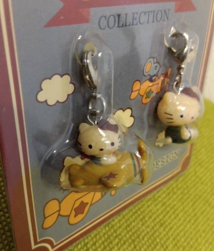レトロ☆サンリオ ハローキティ アンティーク マスコット チャーム 当時物