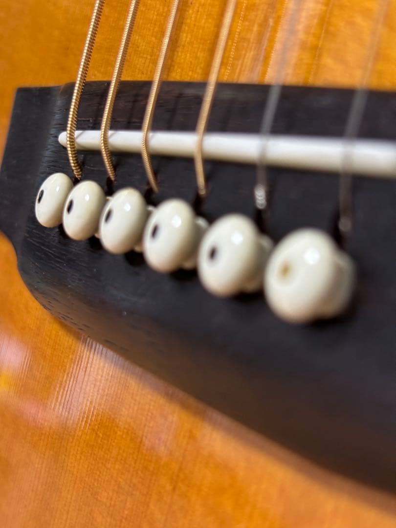 程度上々々❗️レア‼️初期型　大文字ロゴCAT'S EYESアコギCE400調整済！