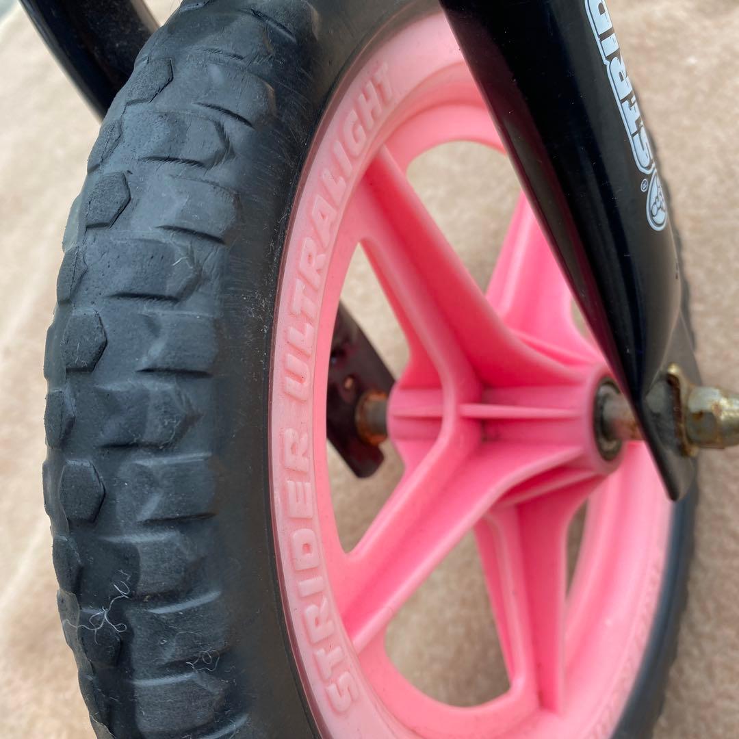 #STRIDER バランスバイク イエロー/ピンク #ストライダー　子供用