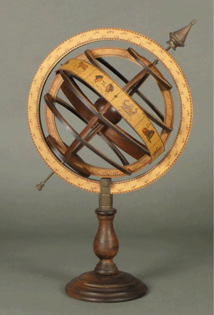 ★ 【渾天儀 (天球儀)】 アーミラリースフィア 驚異の部屋 澁澤龍彦