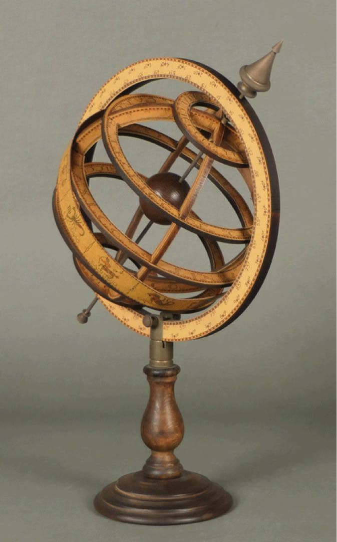 ★ 【渾天儀 (天球儀)】 アーミラリースフィア 驚異の部屋 澁澤龍彦