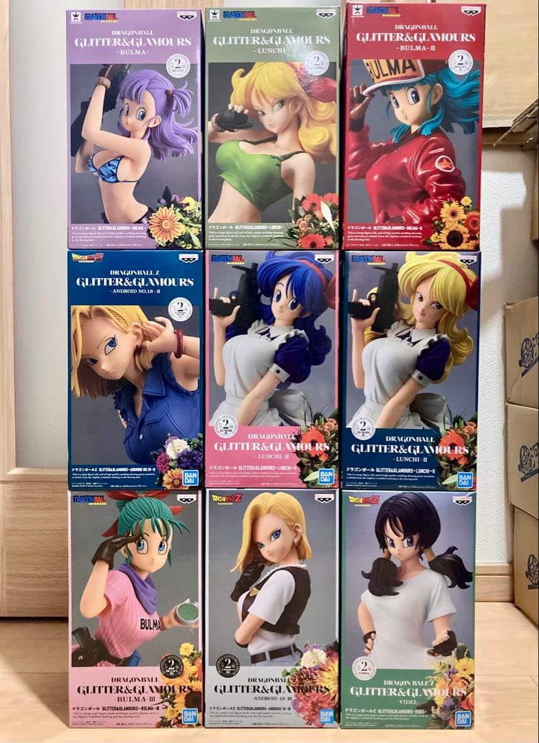 ドラゴンボール GLITTER＆GLAMOURS 9体セット