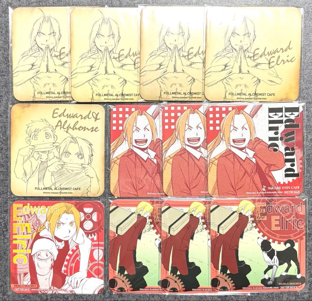 鋼の錬金術師 エドワード エルリック コースター コラボカフェ ハガレンカフェ