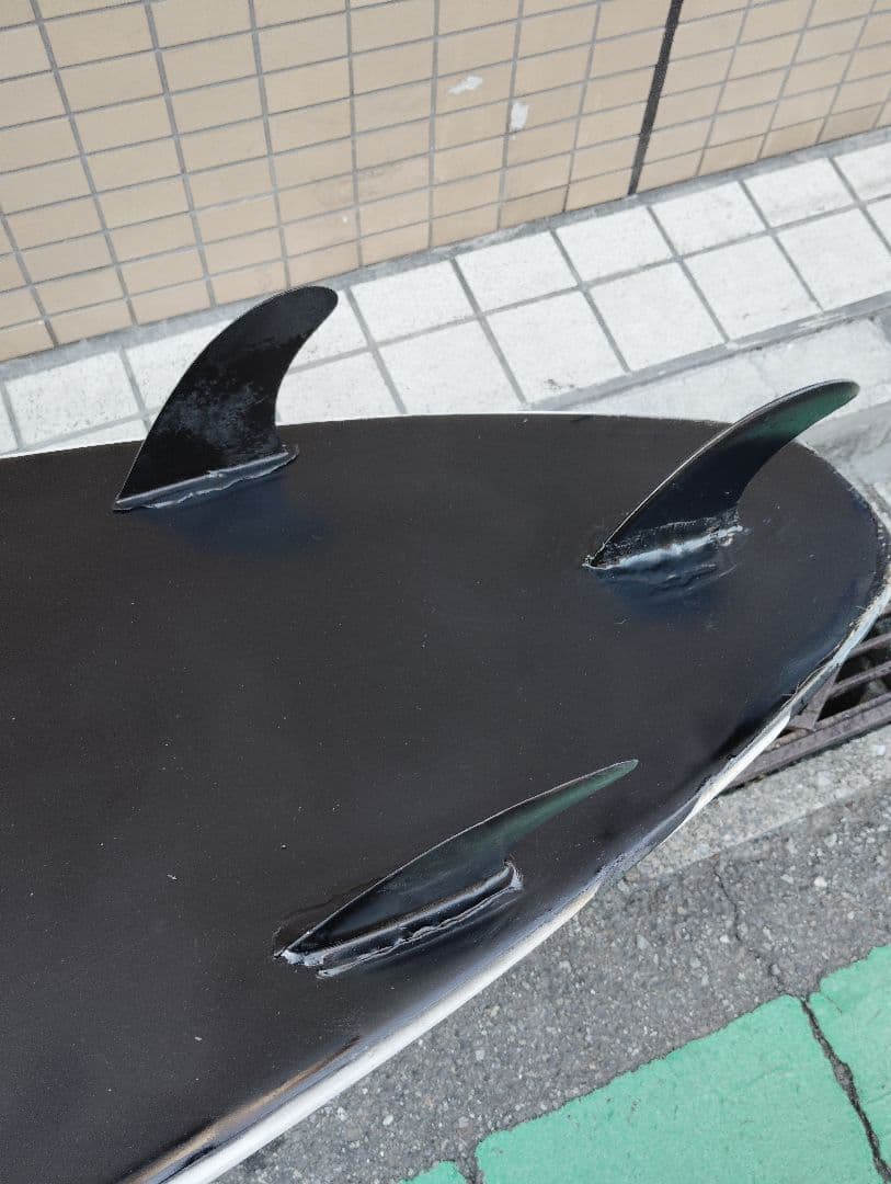 ファンボードソフトボードロングボード8.0クロコダイルスキン 横浜市南区引き取り