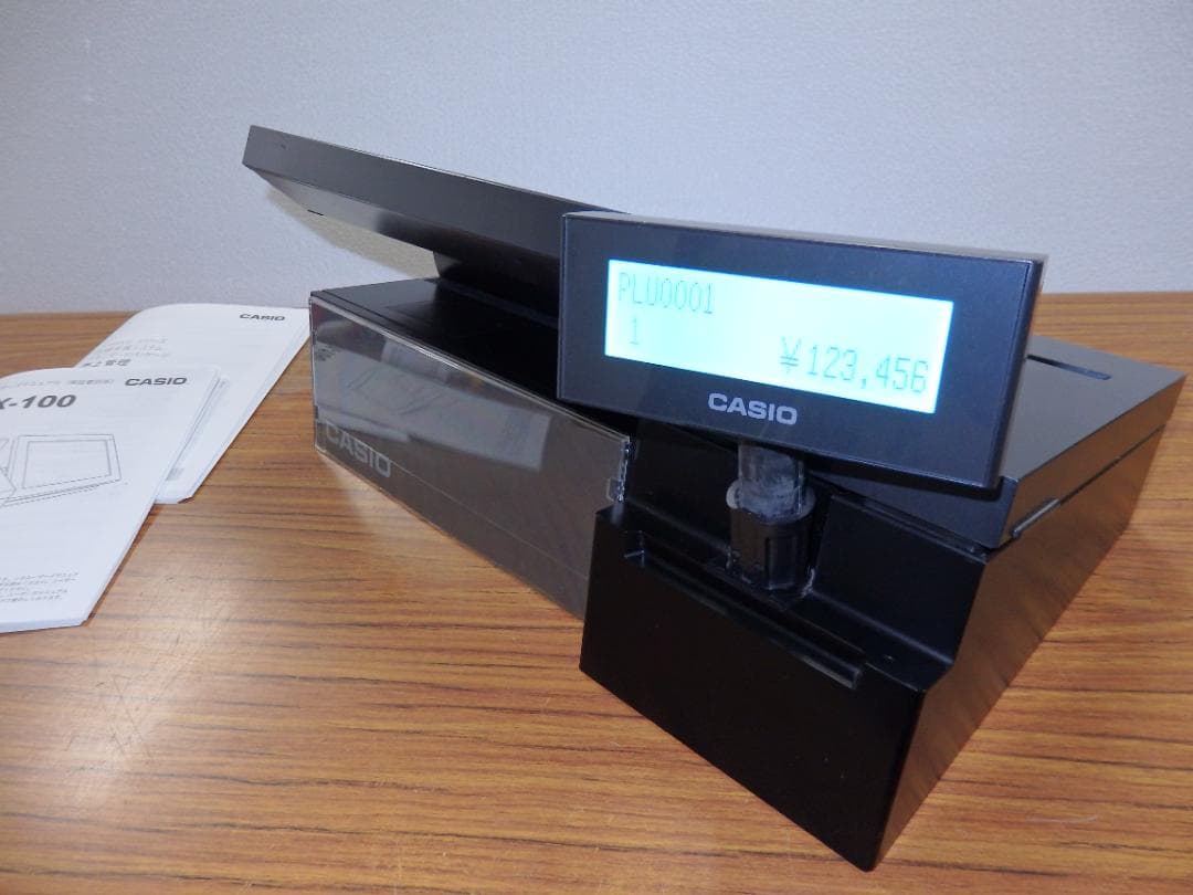 0201 保護フィルム CASIO VX-100 レジスター 最新4.8.6