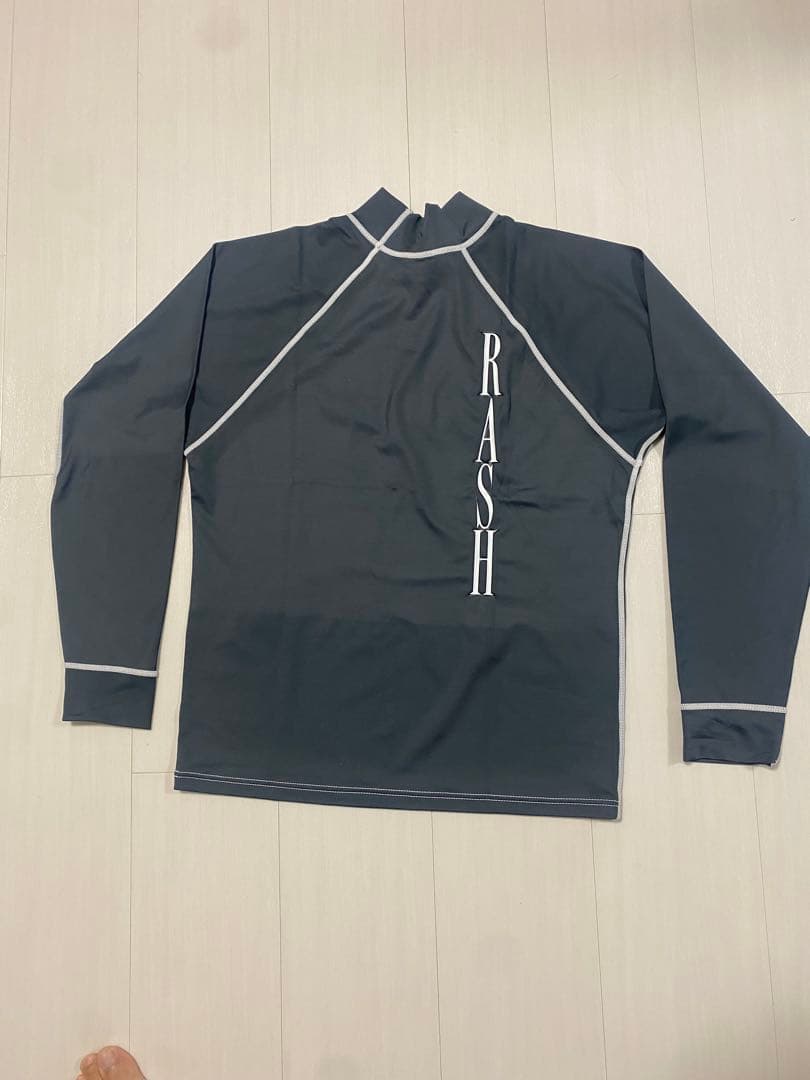 rash wet suit グレー XL 長袖 ラッシュガード 希少 レア