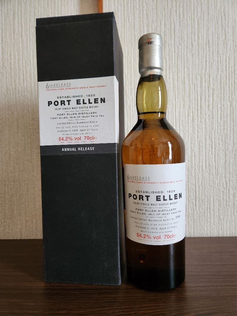 ウイスキー PORT ELLEN 6th Release 700ml 54.2%