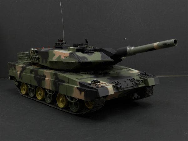 技術基準適合証明済 Henglong 1/24 ドイツ レオパルト2 A5