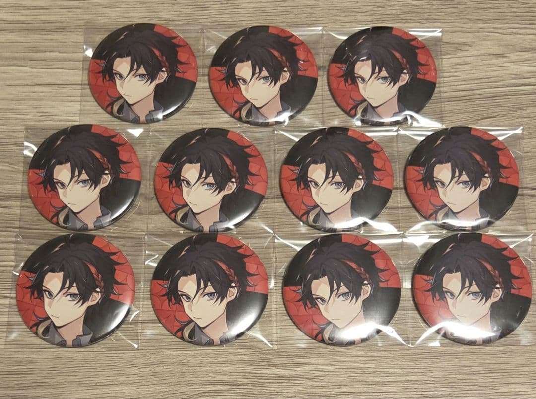 にじさんじ 七次元生徒会 三枝明那 缶バッジ