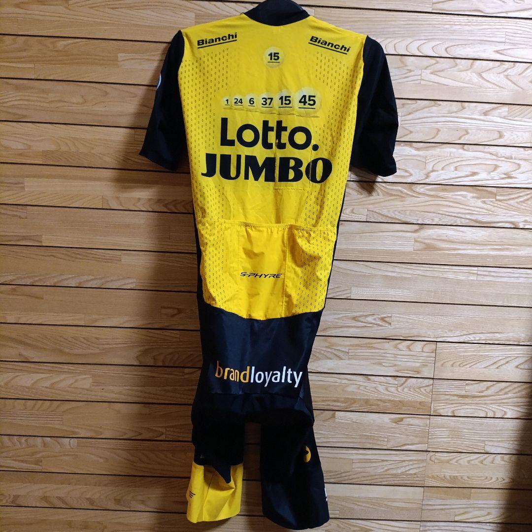 支給品　Lotto Jumbo　ロードスーツ　ロットユンボ　SHIMANO