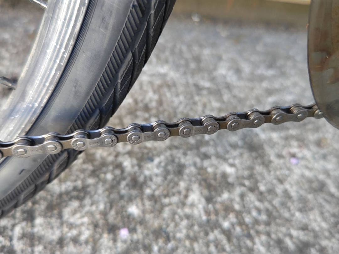 引取限定 中古 GIOS ジオス7段変速 400MM クロスバイク 防犯登録込